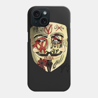 V for vandalism Phone Case