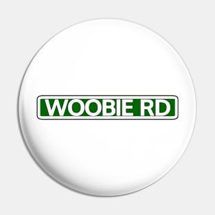 Woobie Rd Street Sign Pin
