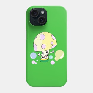 cute funny mushroom cartoon Phone Case