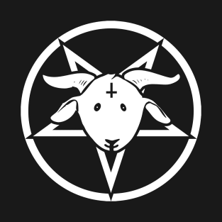 Happy Goat Pentagram T-Shirt