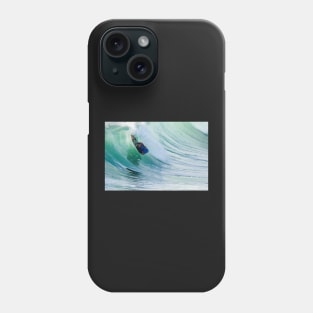 Bodyboarder in action Phone Case