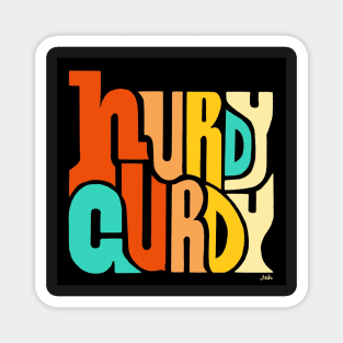 Hurdy gurdy 4 Magnet