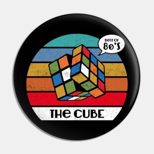 Best of 80s Rubik's Cube Pin