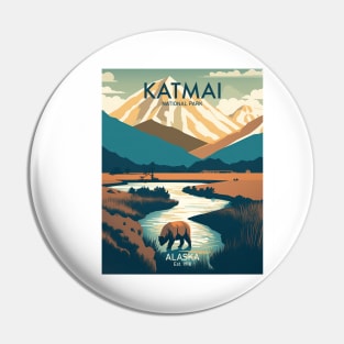 KATMAI NATIONAL PARK Pin