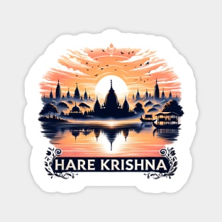 Vrindavan Hare Krishna Magnet