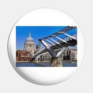 St Paul's Cathedral London Millennium Bridge Pin