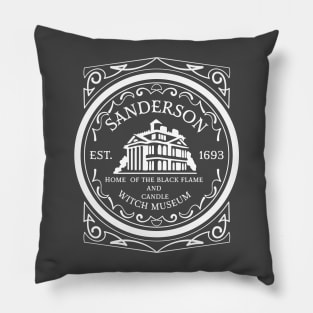 Sanderson Witch Museum. Halloween. Pillow