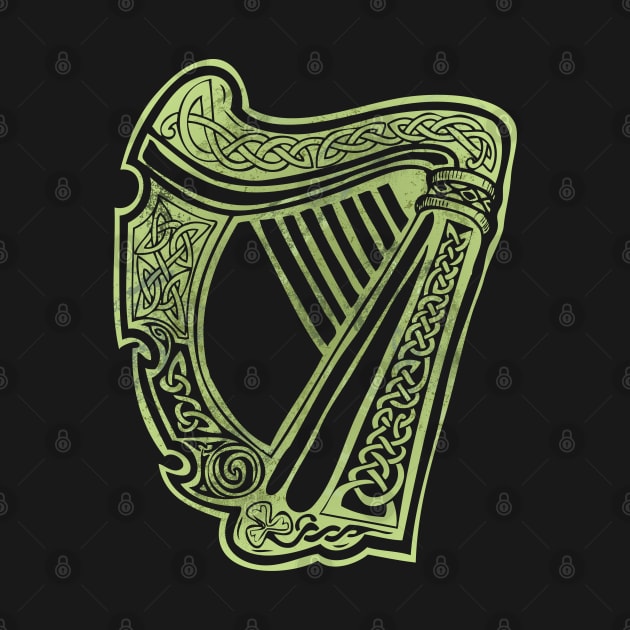 Celtic Harp by celtichammerclub