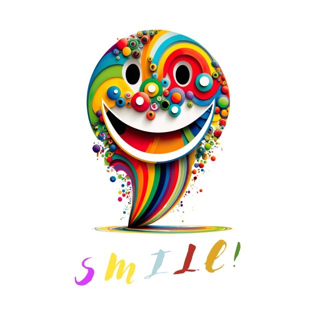 Smile and spread joy around you, Smiles are Contagious by HSH-Designing