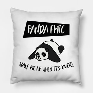 Panda emic Pillow