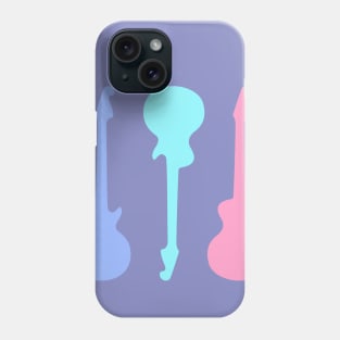 Pastel Guitars Phone Case