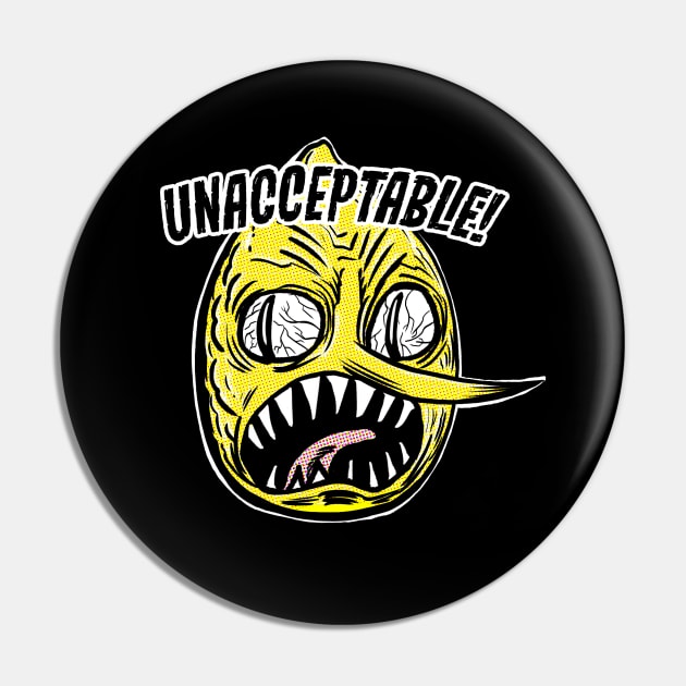 Lemongrab Pin by joelherreraart