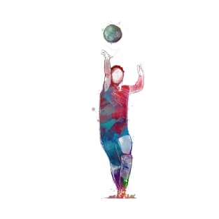 volleyball sport art #volleyball T-Shirt