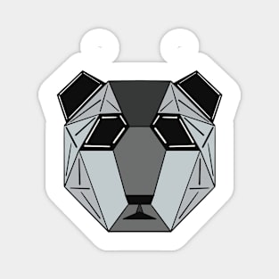 Metal Panda Magnet