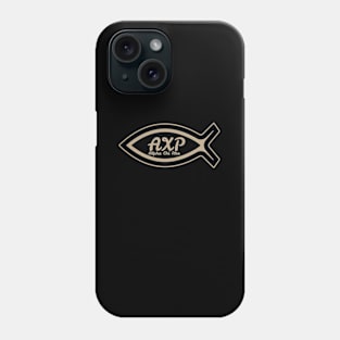 Ichthys fish Alpha Chi Rho Christianity Phone Case