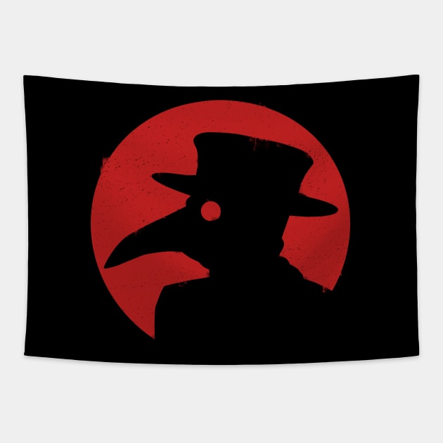 The Plague Doctor - ✅ 2020 Edition Tapestry by Sachpica