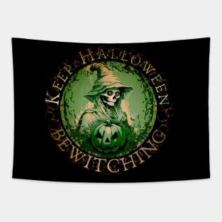 Keep Halloween Bewitching Tapestry