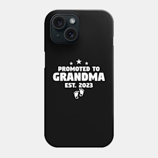 Promoted To Grandma 2023 Phone Case