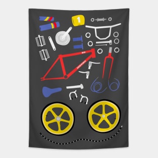 BMX Bits Tapestry