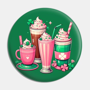 St. Patrick's Drinks Collection Pin