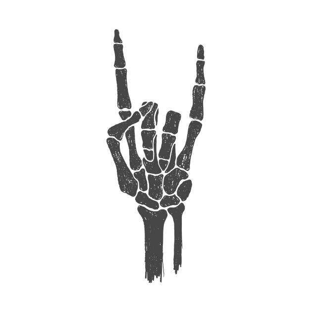 Skeleton hand by SouthPrints