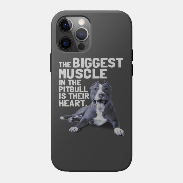 the biggest muscle in the pit bull is their heart t shirt