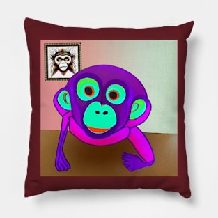 AAA Ape #12 Pillow