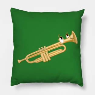 Happy Trumpet Pillow