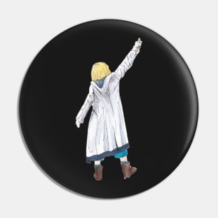 The Thirteenth Doctor Watercolour Pin