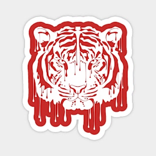 Dripping Tiger Magnet