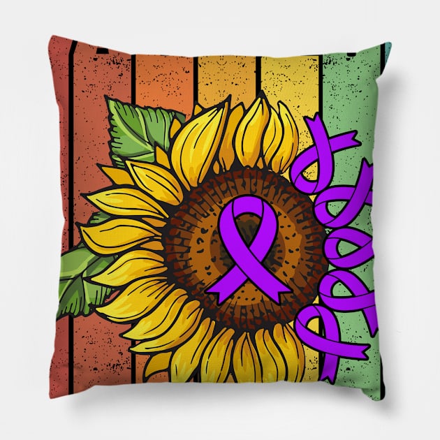 Turner Syndrome Warrior It's Not For The Weak Support Turner Syndrome Warrior Gifts Pillow by ThePassion99