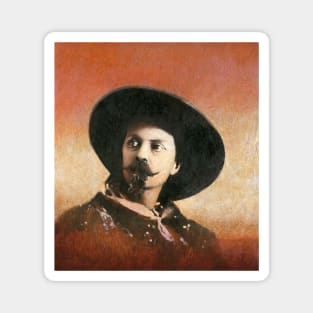 Buffalo Bill portrait Magnet