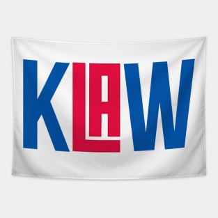 Kawhi Leonard 'KLAW' - NBA Los Angeles Clippers Tapestry