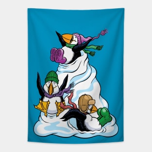 Puffin Down The Hill Tapestry