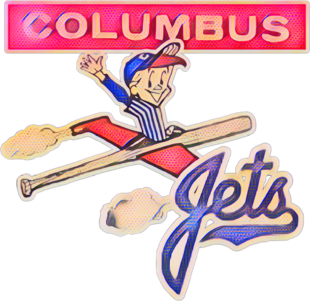 Columbus Jets Baseball Kids T-Shirt by Kitta’s Shop