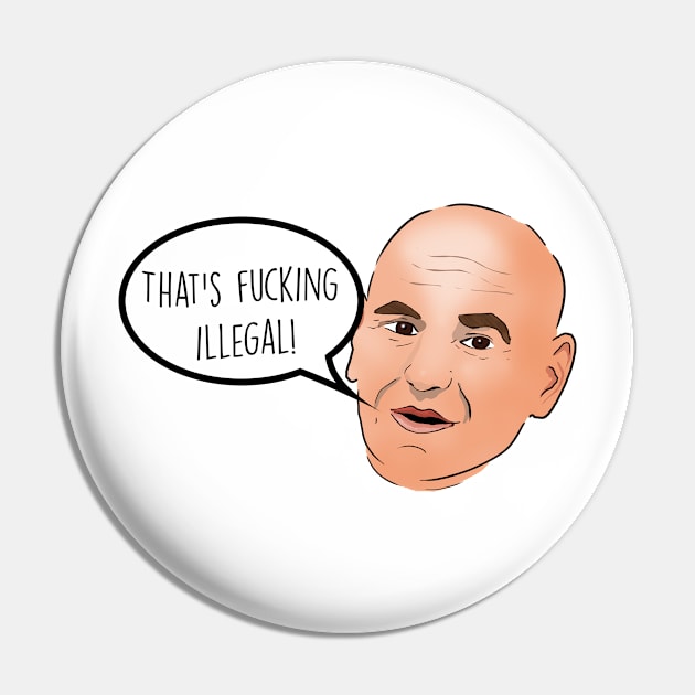 Article 13 - Dana White: "That's Fucking Illegal" Pin by Barnyardy