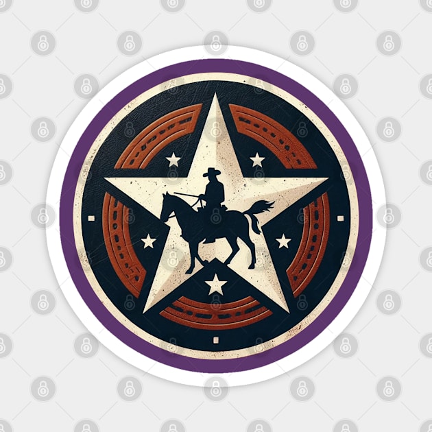 Texas Rangers Magnet by JessArty