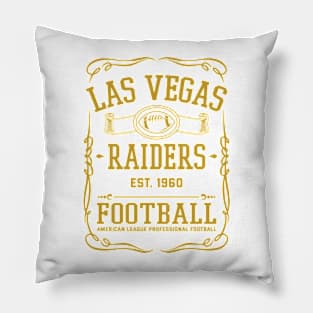 Vintage Raiders American Football Pillow