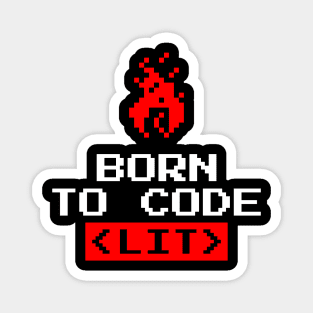 BORN TO CODE - PROGRAMMING Magnet