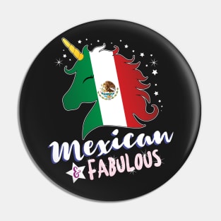 Mexican & Fabulous Pin