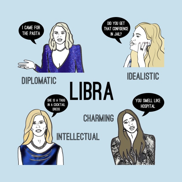 Libra- Bravostrology series by Katsillustration