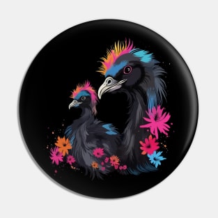 Emu Mothers Day Pin