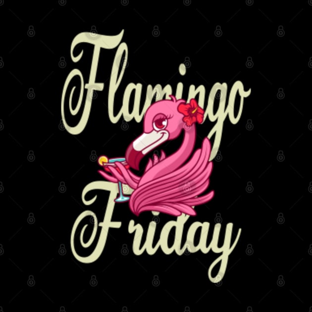 Flamingo Friday by FromBerlinGift