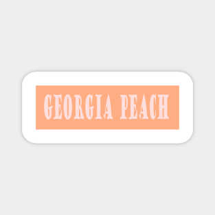 Georgia Peach Magnet