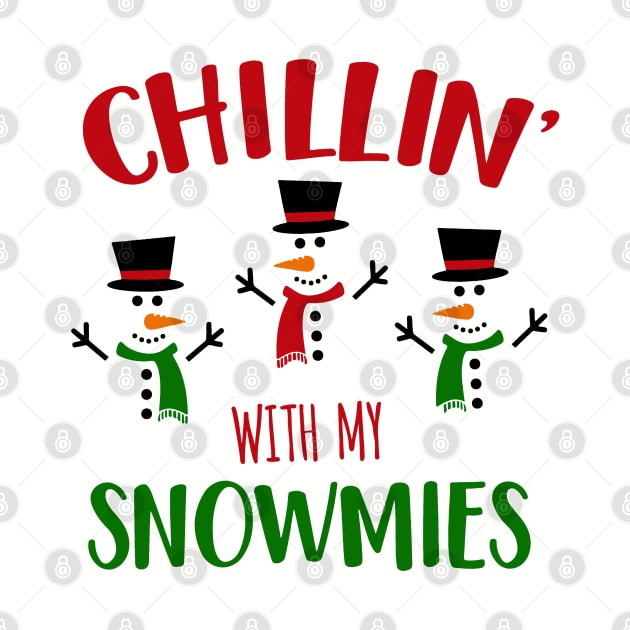 Chillin' with my Snowmies by FanSwagUnltd