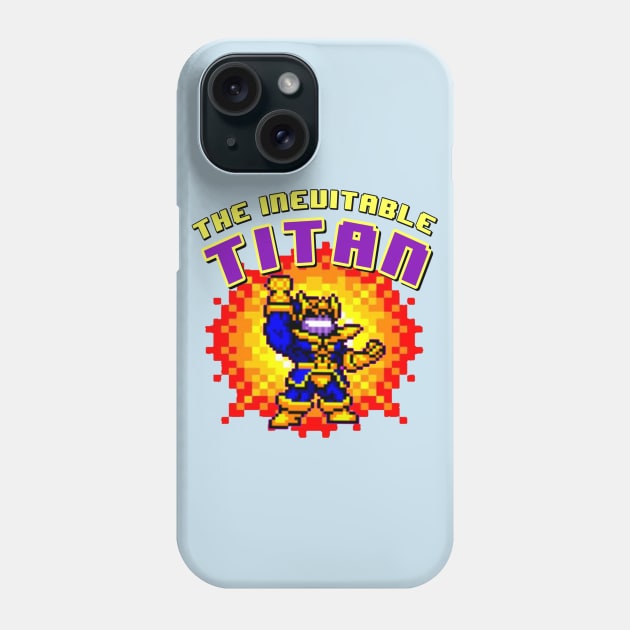 The Pixelated Titan Phone Case by Milasneeze