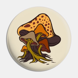 mushrooms Pin