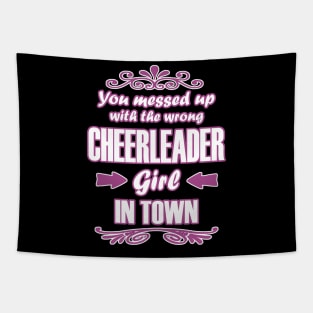 Cheerleading Base Pompoms Girls Women Team Tapestry