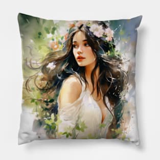 Rising flower Pillow