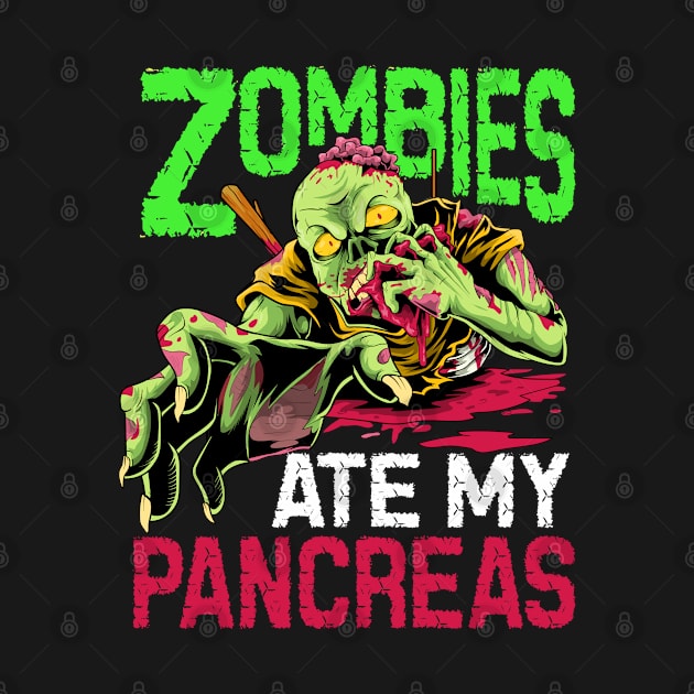 Zombies ate my Pancreas, Type One Diabetes Awareness, Type 1 by savariya